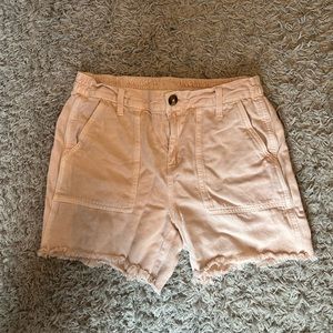 Aerie light pink shorts, size small